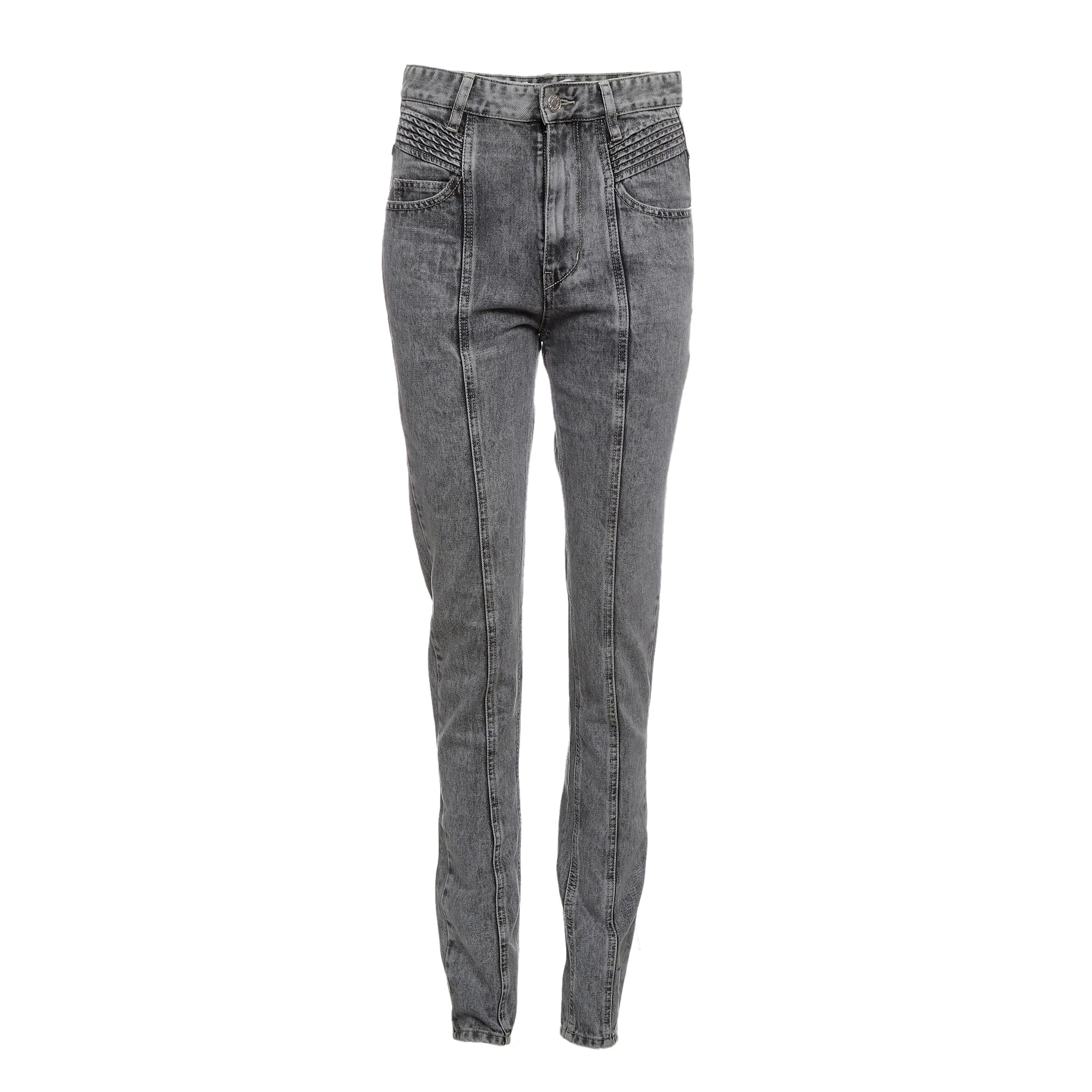 Calça Isabel Marant Jeans Marmorizada Cinza
