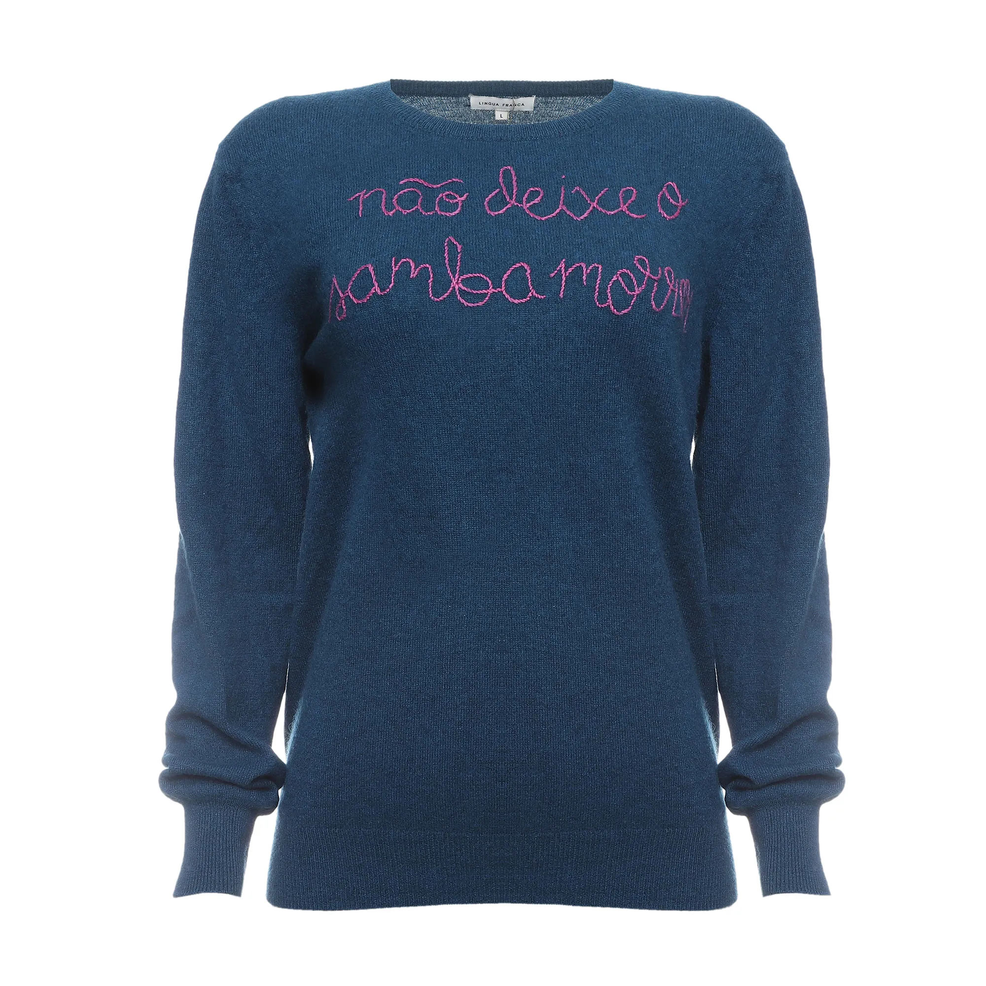 Suéter Lingua Franca Cashemere Azul