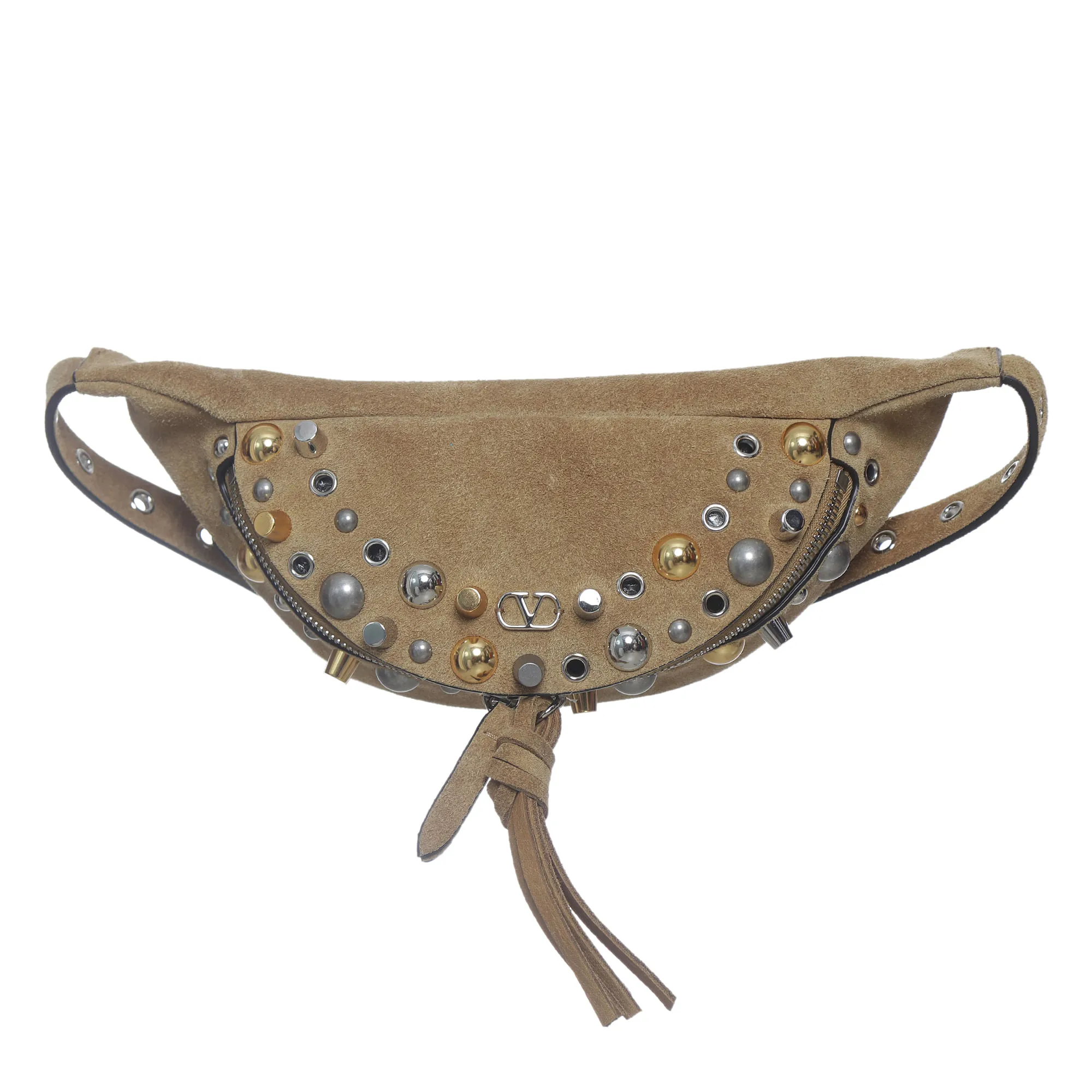 Pochete Valentino Garavani Nellcote Camurça