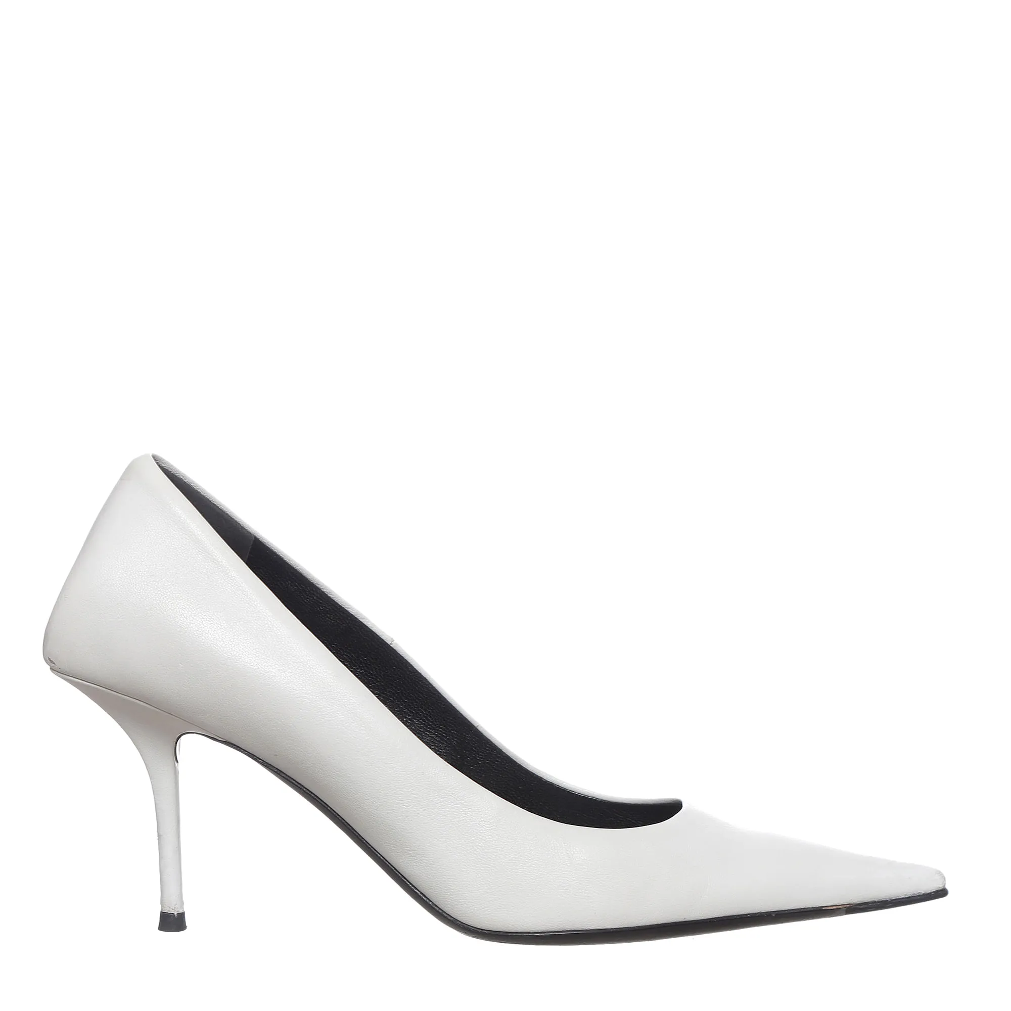 Sapato Balenciaga Scarpin Couro Branco