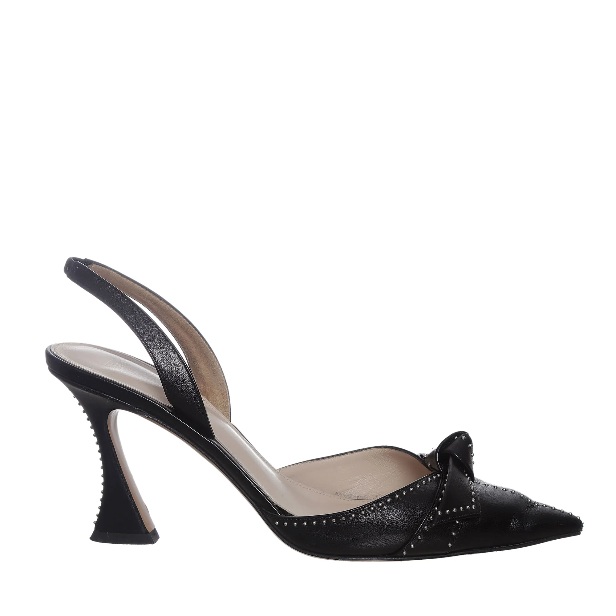 Sapato Alexandre Birman Clarita Bell Slingback Preto