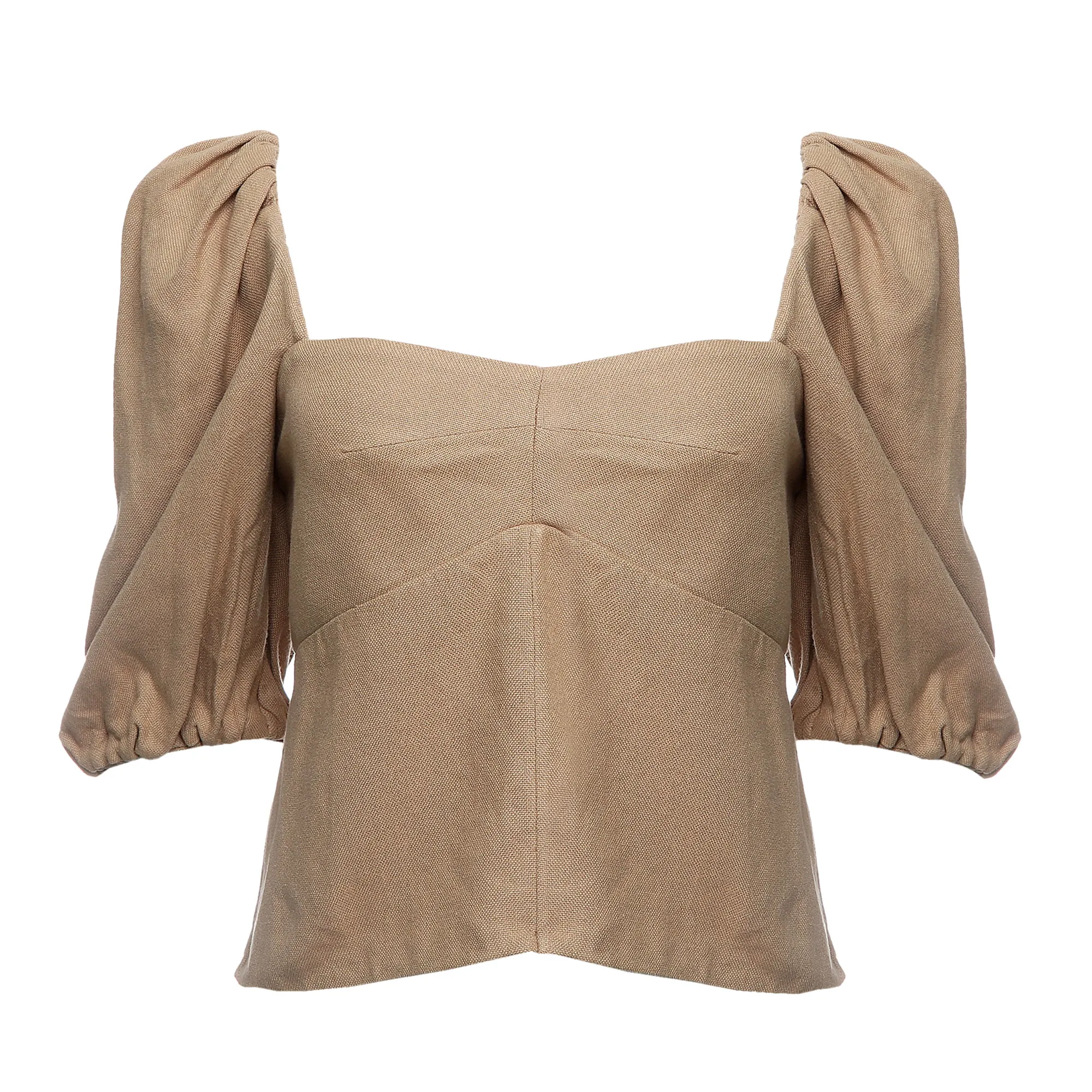 Blusa Cris Barros Bege