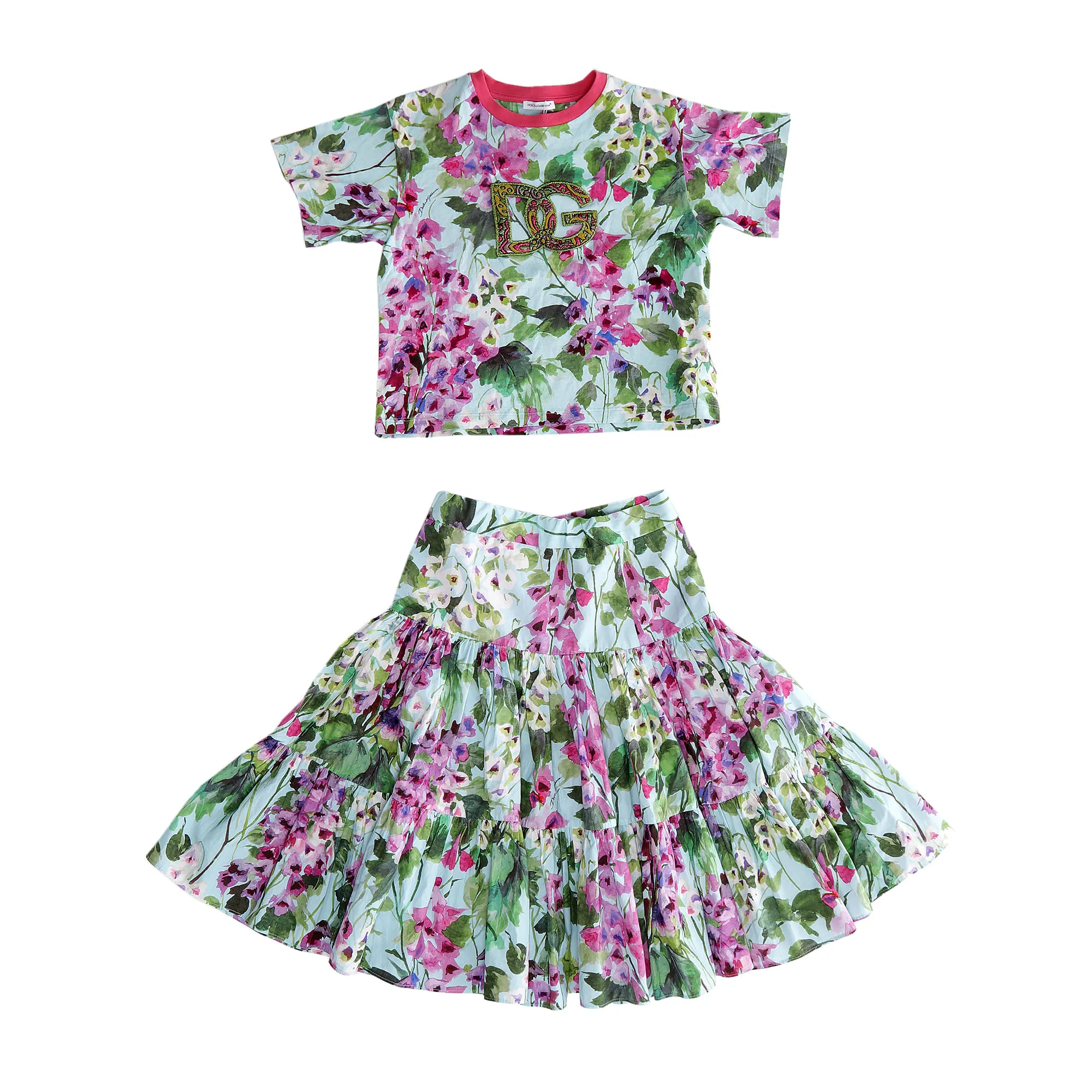 Conjunto Dolce & Gabbana Infantil Estampado Azul
