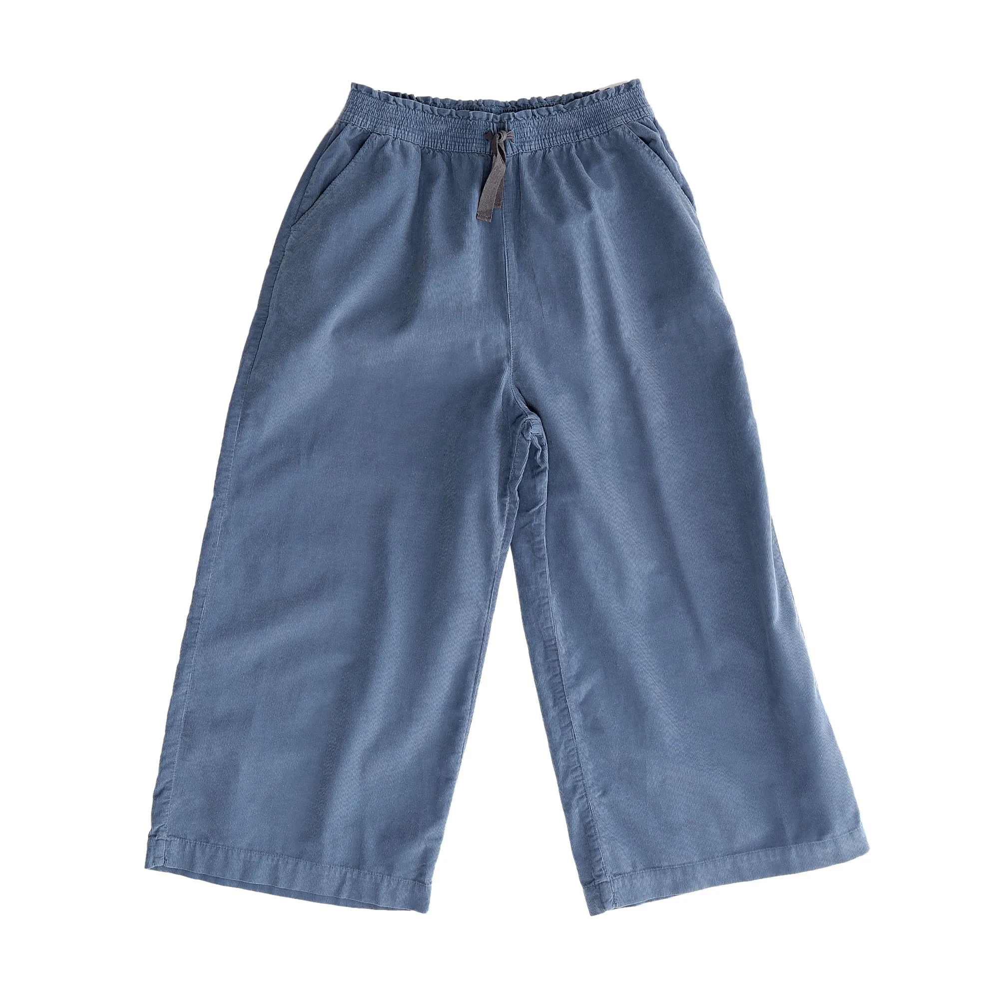 Calça Petit Bateau Infantil Veludo Azul Claro
