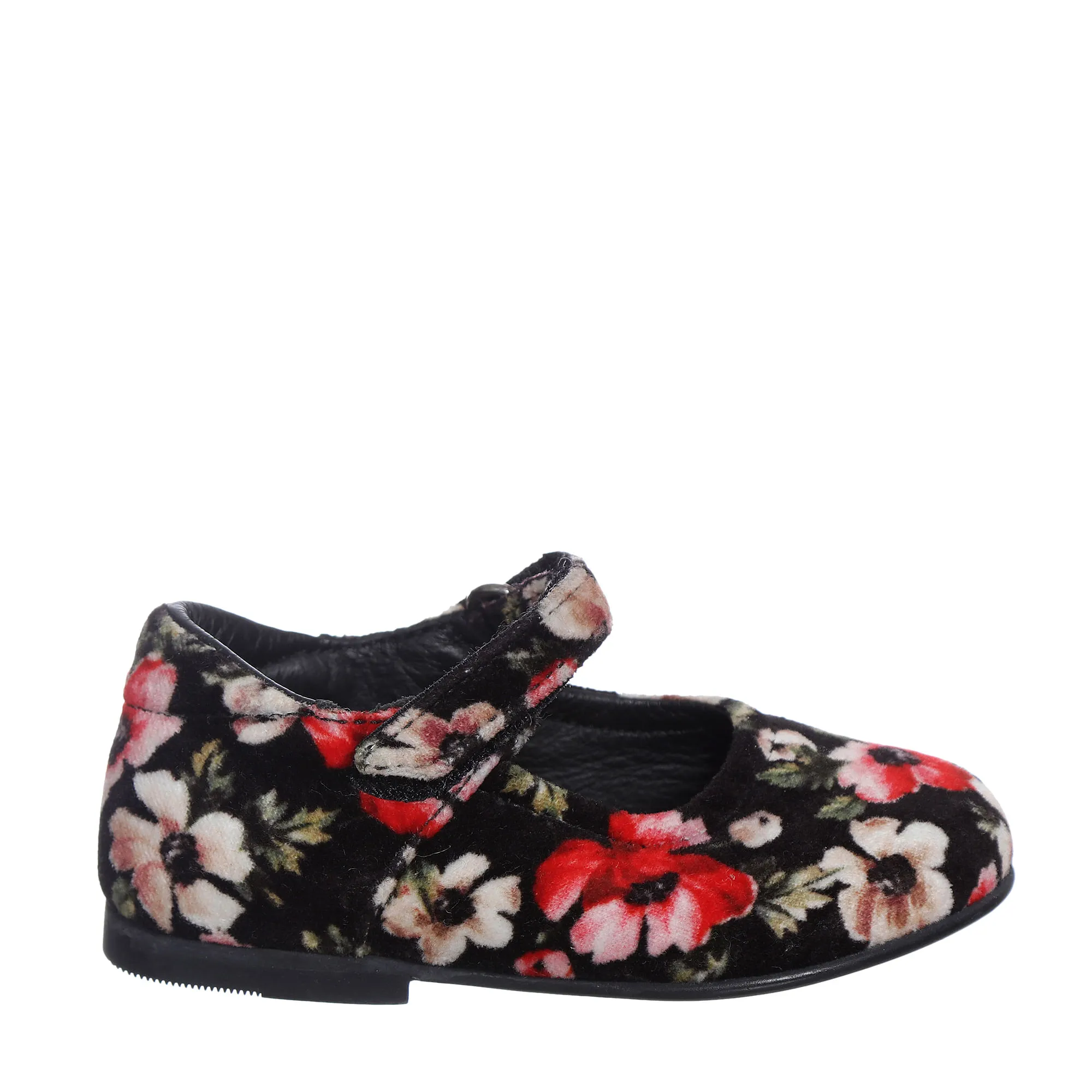 Sapato Dolce & Gabbana Veludo Estampado Preto