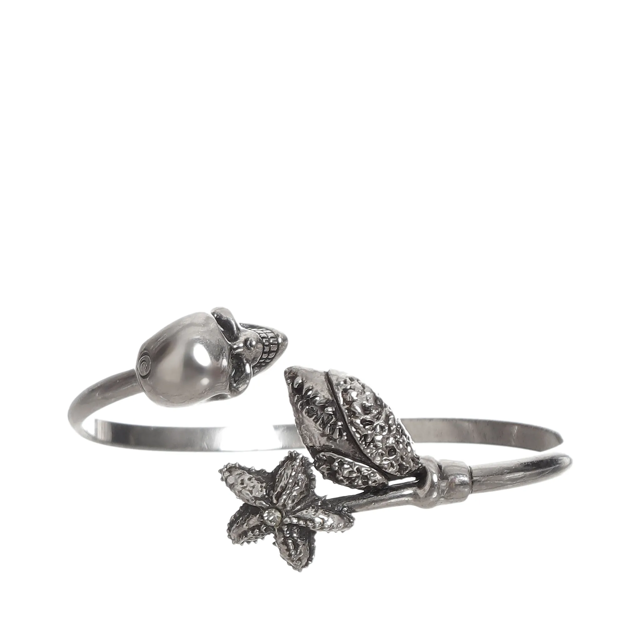 Bracelete Alexander McQueen Prateado