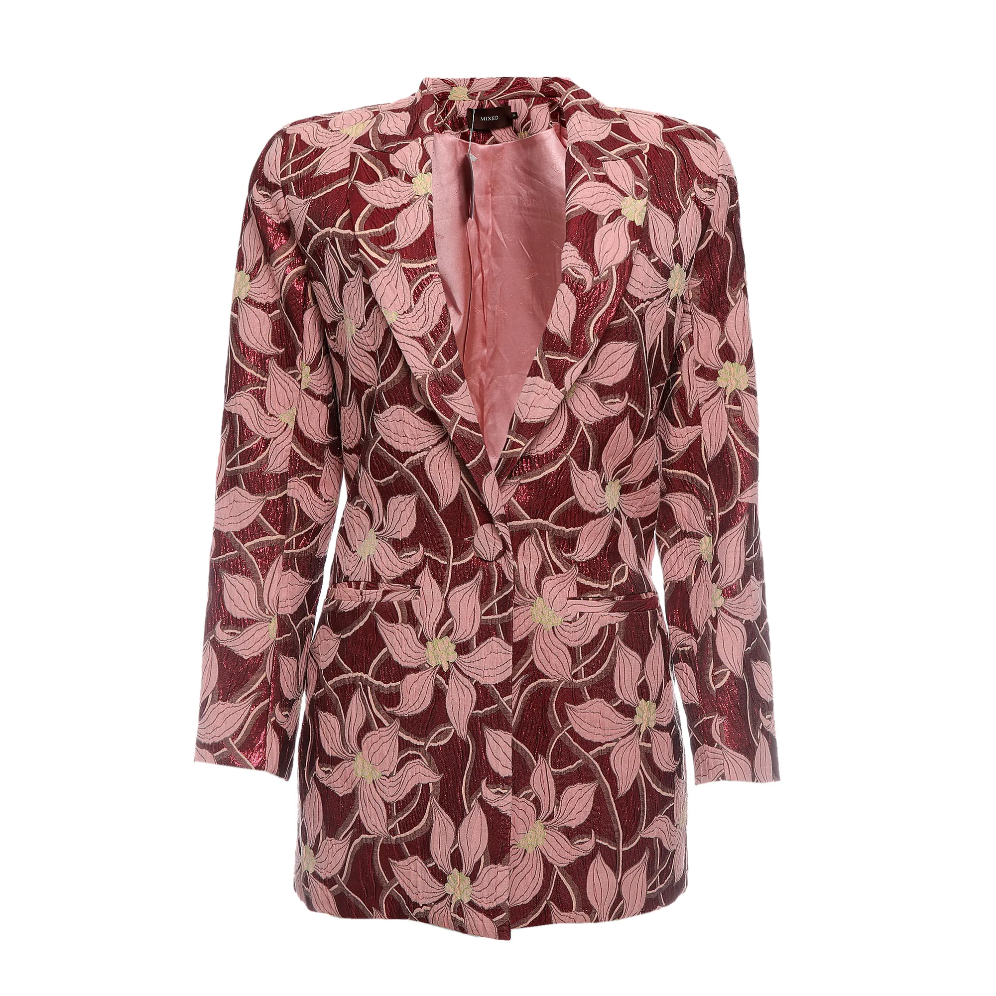 Blazer Mixed Estampa Floral