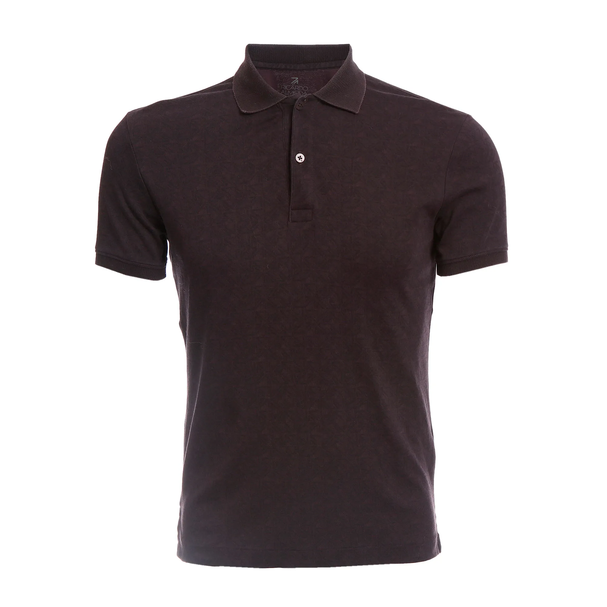 Camiseta Ricardo Almeida Polo Estampada Roxa