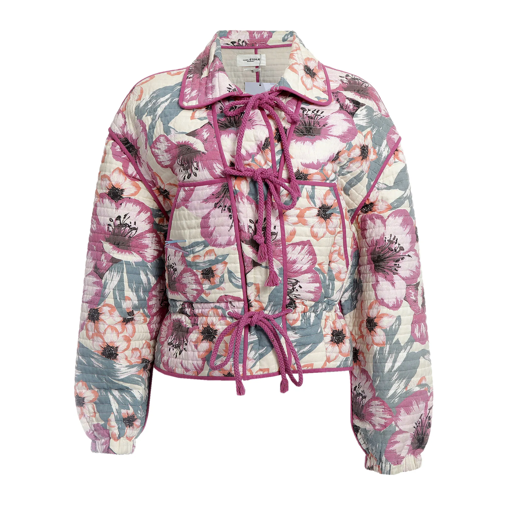 Casaco Isabel Marant Estampado Lilás