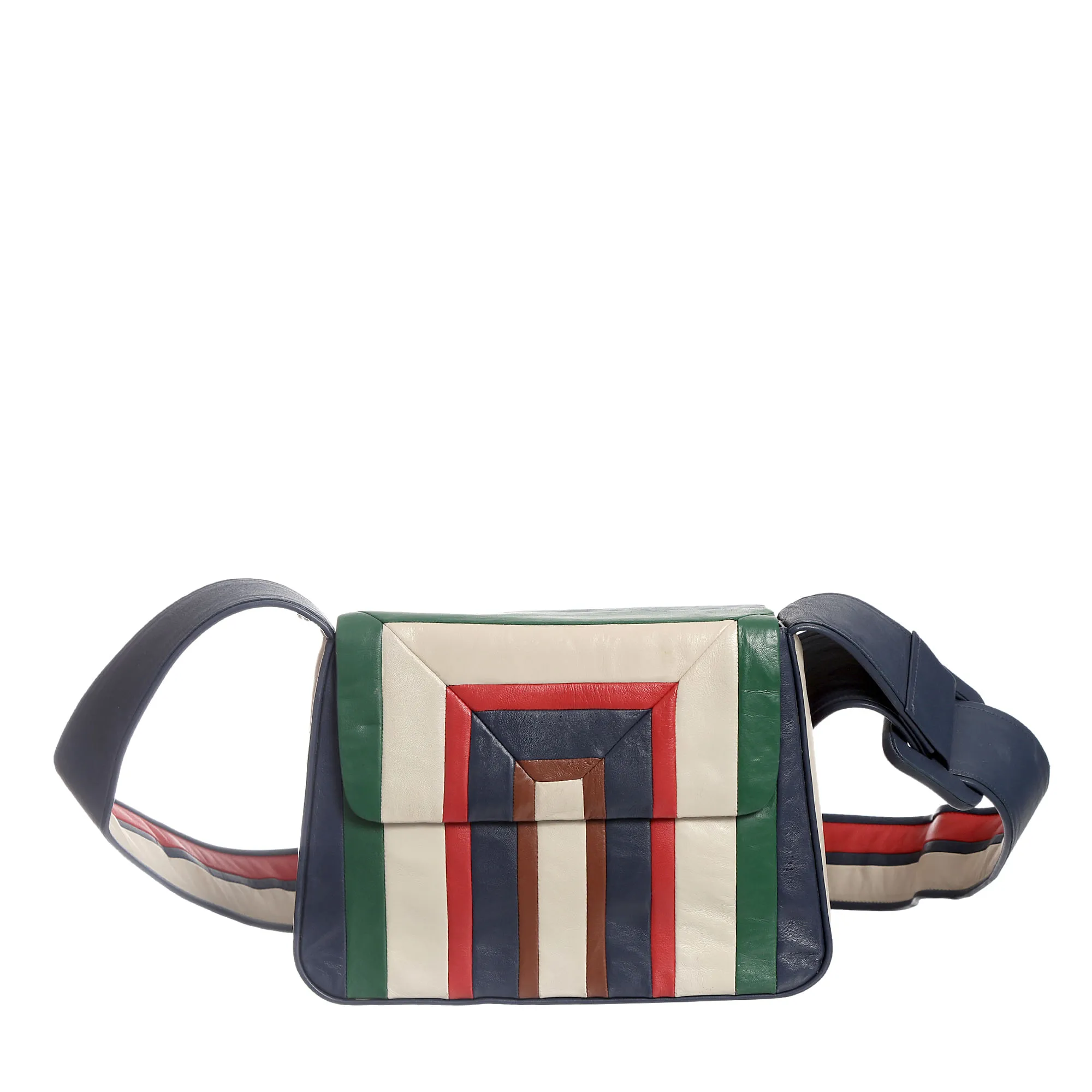 Bolsa Cris Barros Couro Colorida