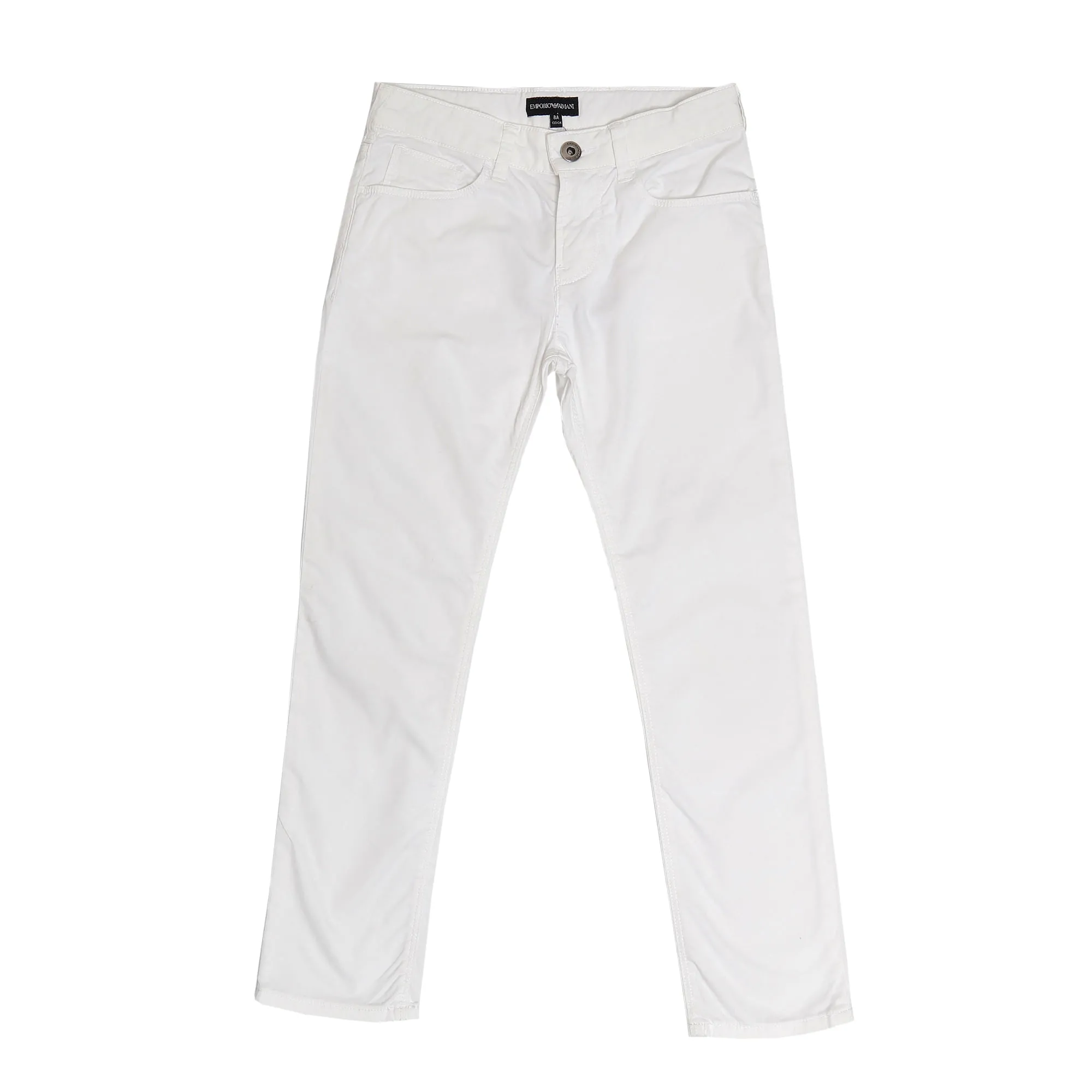 Calça Emporio Armani Infantil Branca