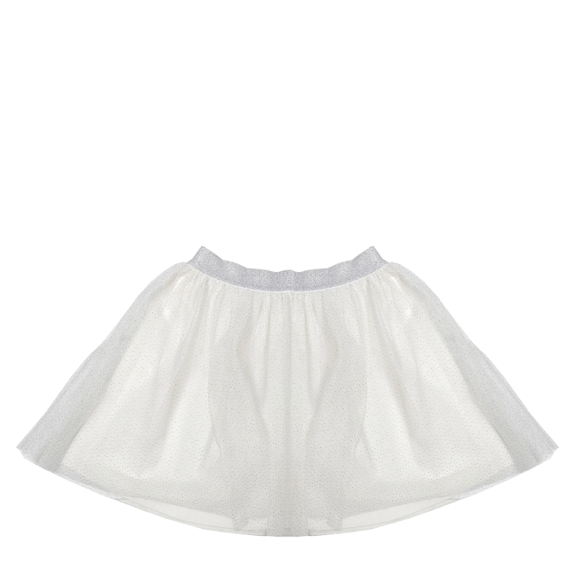 Saia Petit Bateau Infantil Tule Prateada