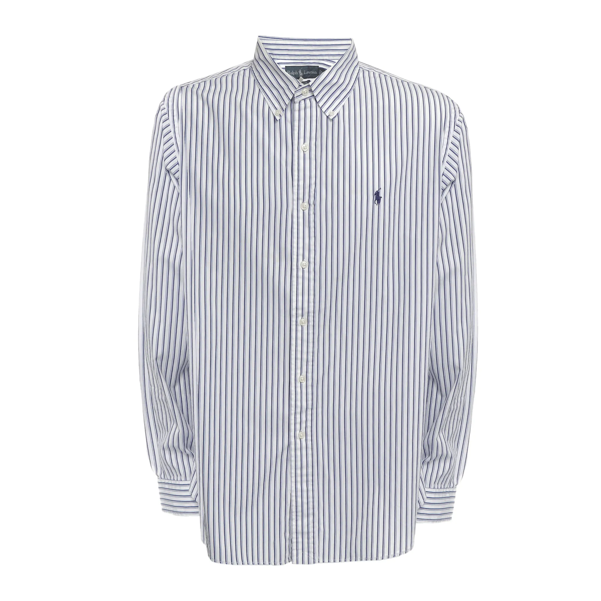 Camisa Ralph Lauren Listrada Azul Claro