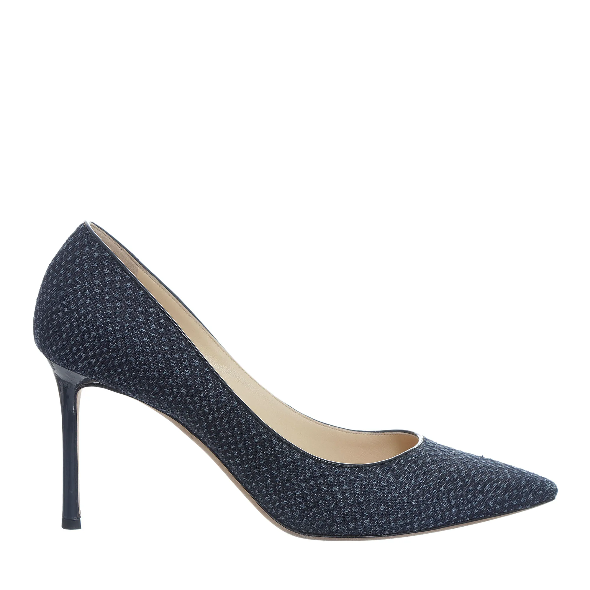 Sapato Jimmy Choo Scarpin Denim Azul