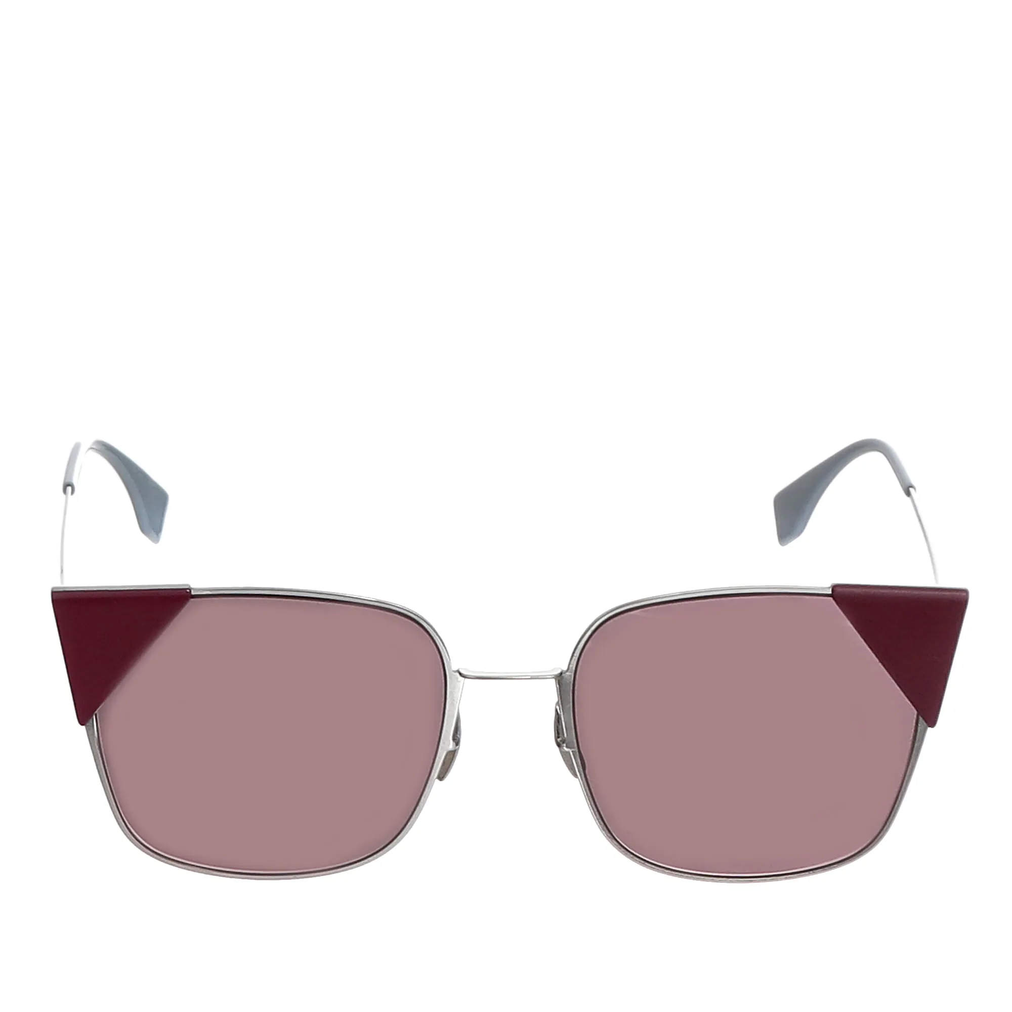 Óculos Fendi Metal Prateado