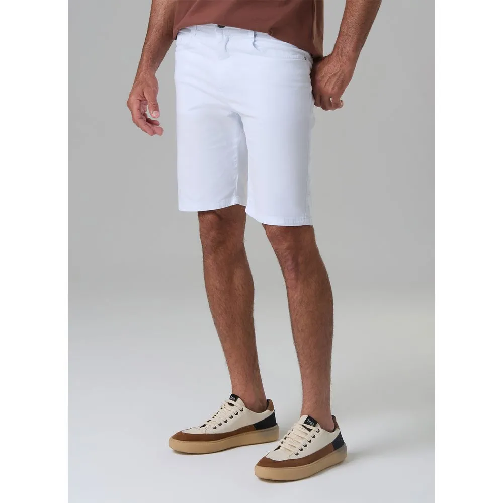 Bermuda Sarja Five Pockets Color Masculina