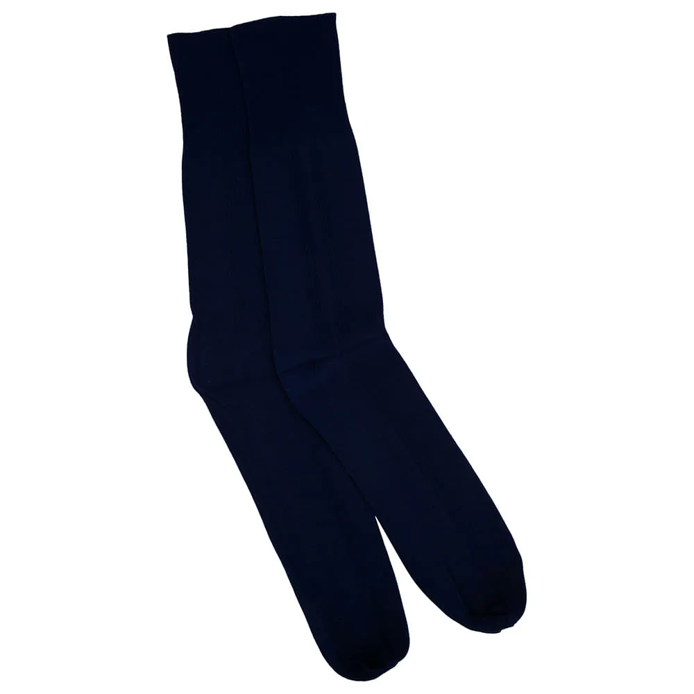 Meia Social Básica - AZUL - 38 A 43