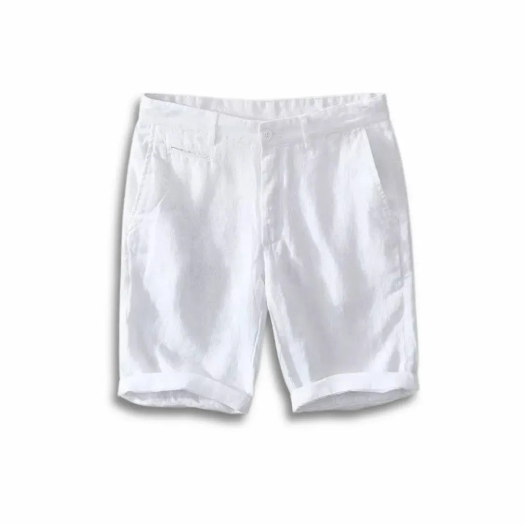 Bermuda de Linho Toulouse Branca