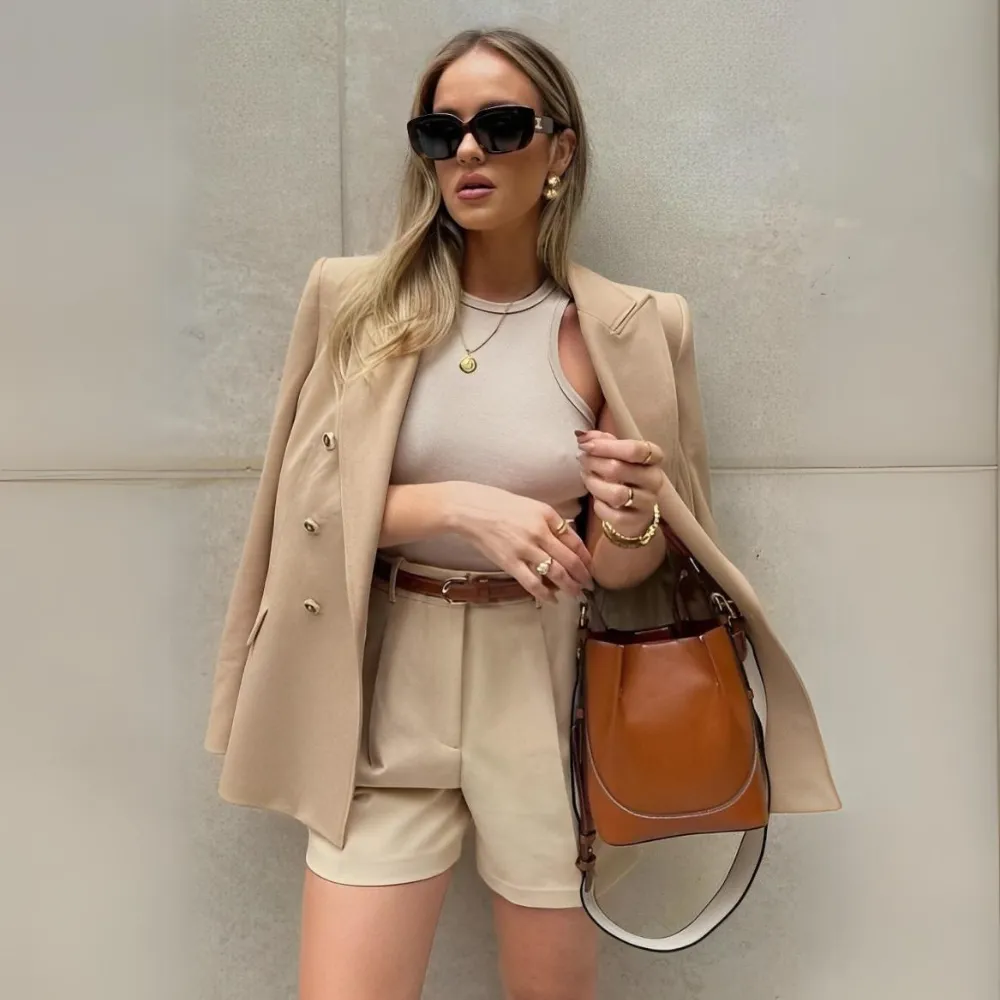 Blazer Feminino Alfaiataria Milano