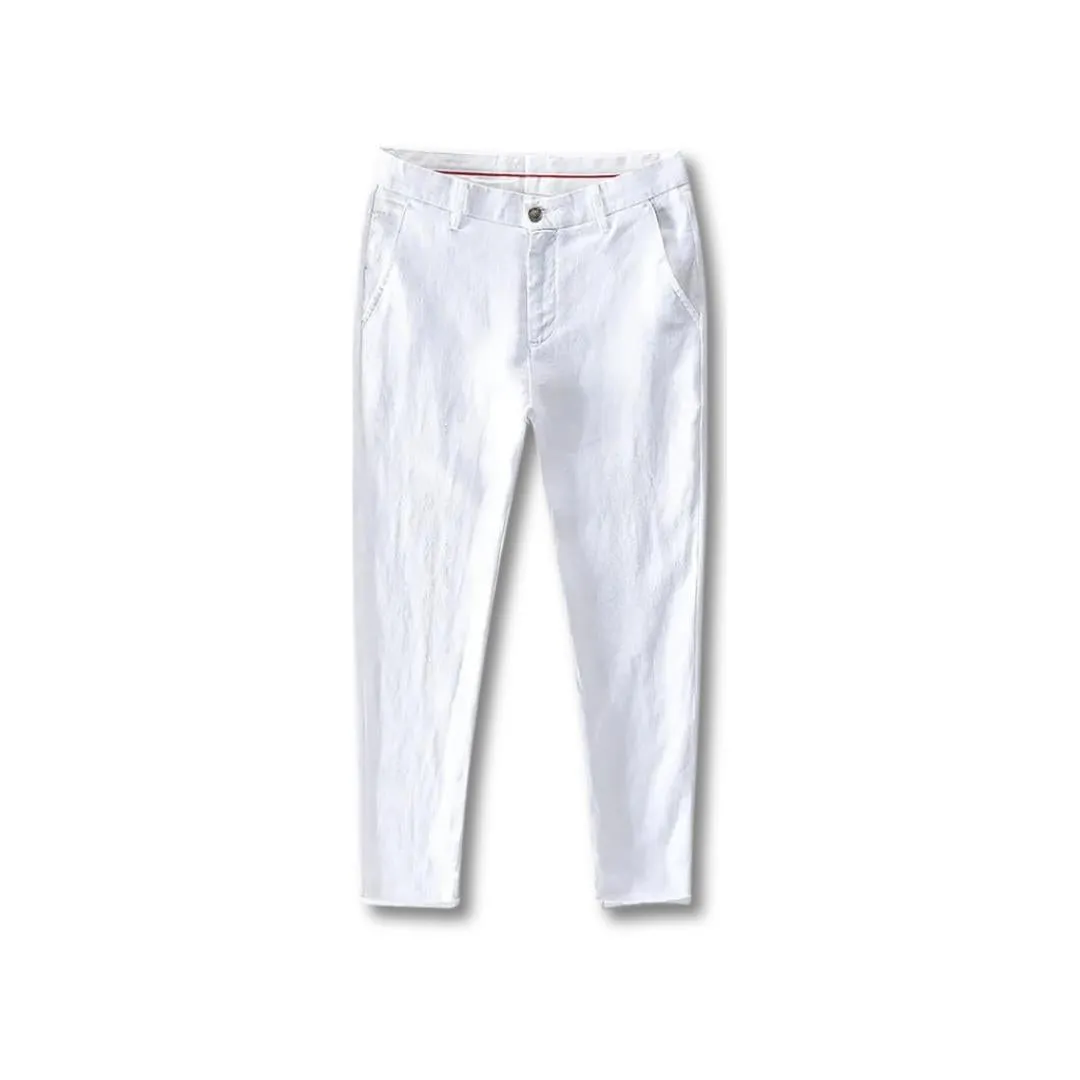 Calça De Linho Napoles