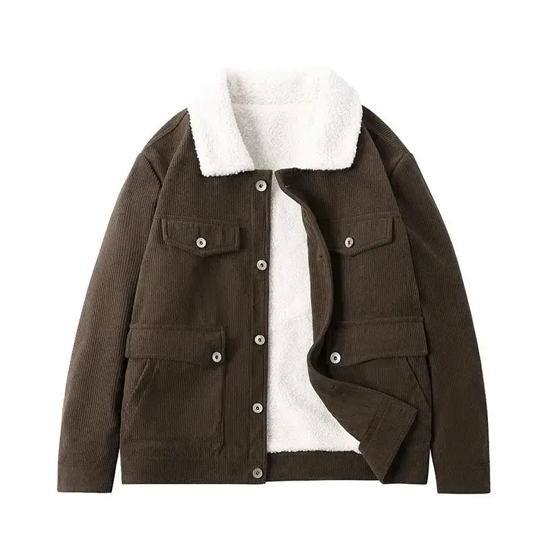 Casaco Masculino Inverno Forrado de Lã