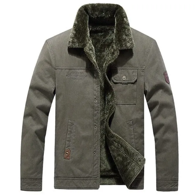 Casaco Masculino Inverno Forrado de Lã