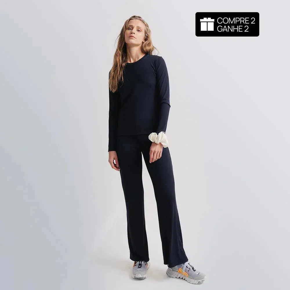 Compre 2 Blusas Manga Longa Air Loop Top 2.0 e Ganhe + 2