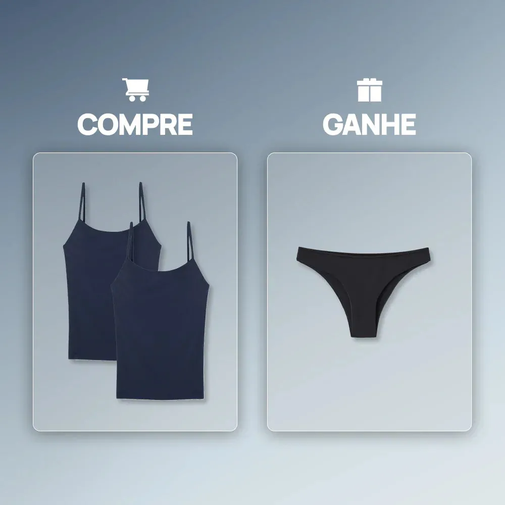 Compre 2 The Perfect Top e Ganhe 1 Calcinha Brief
