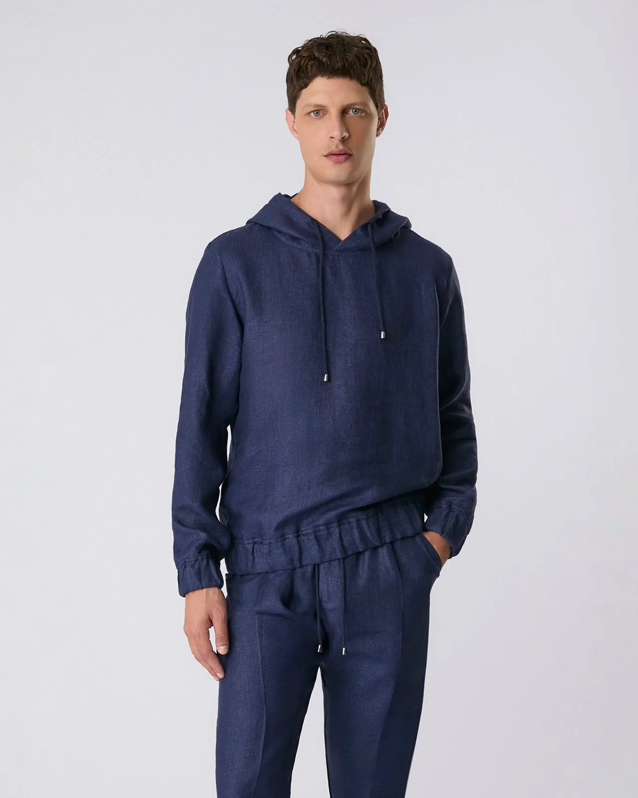 Conjunto napoli linho marinho