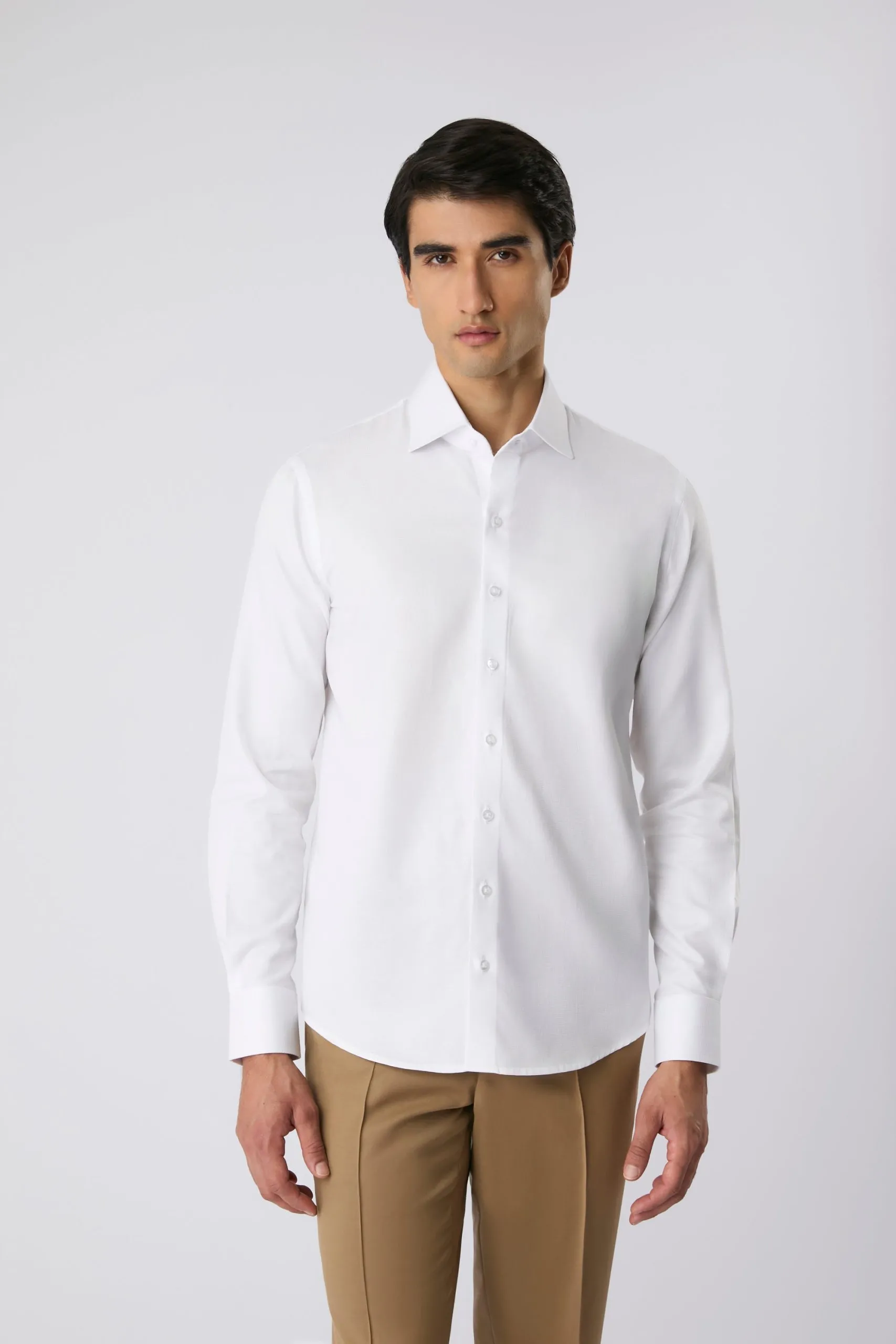 Camisa pima classic branca