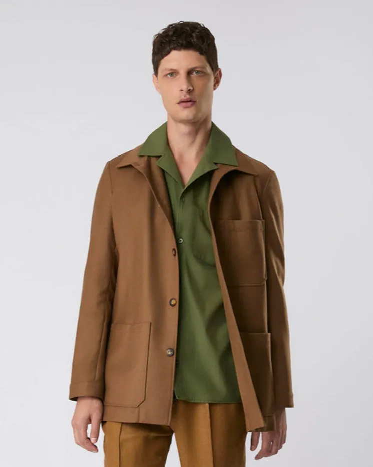 Casaco charger caramelo