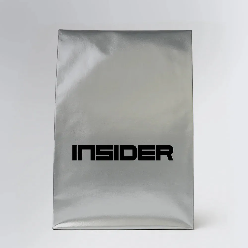 Embalagem de Presente Prateada