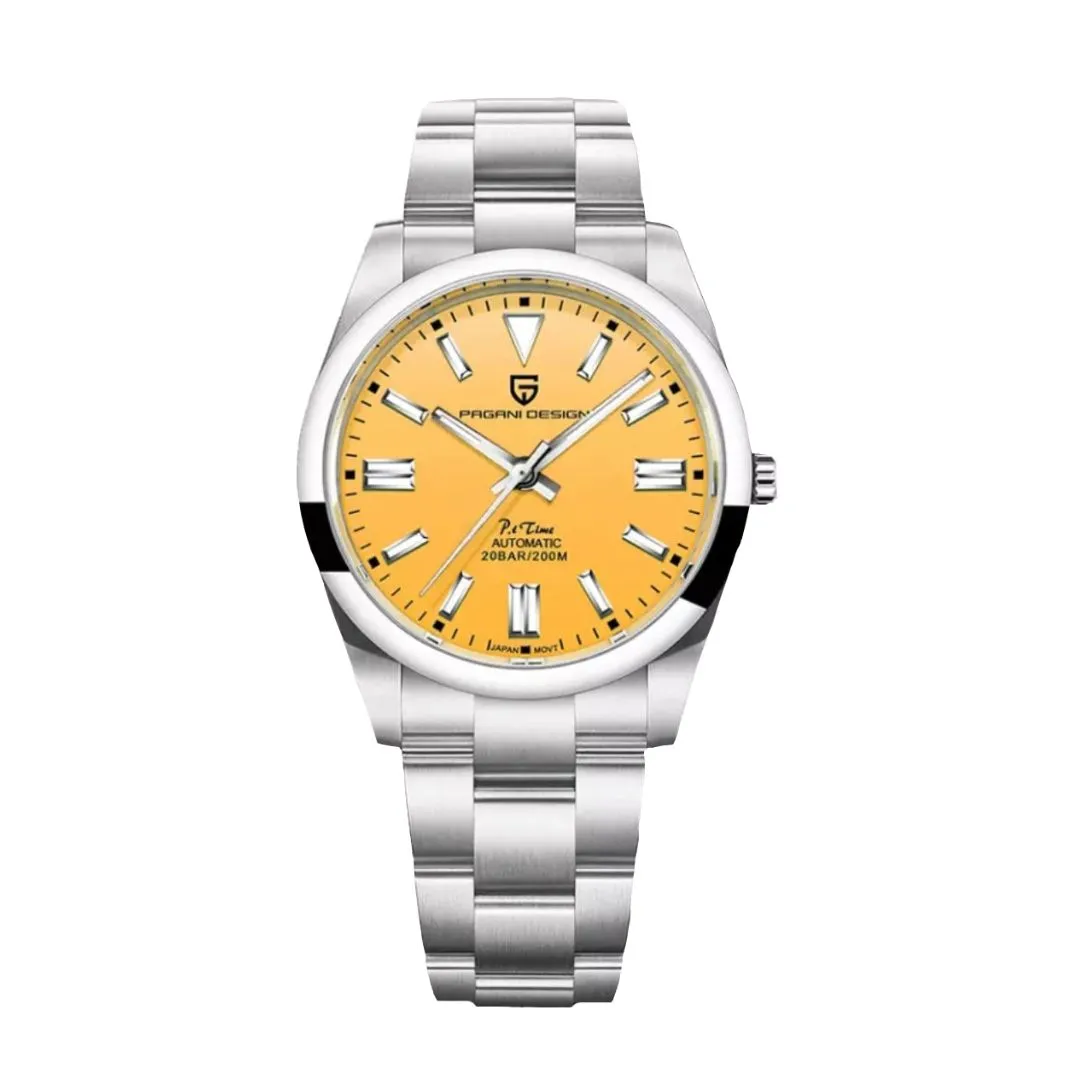 Relógio Masculino Pagani Design Azure Yellow