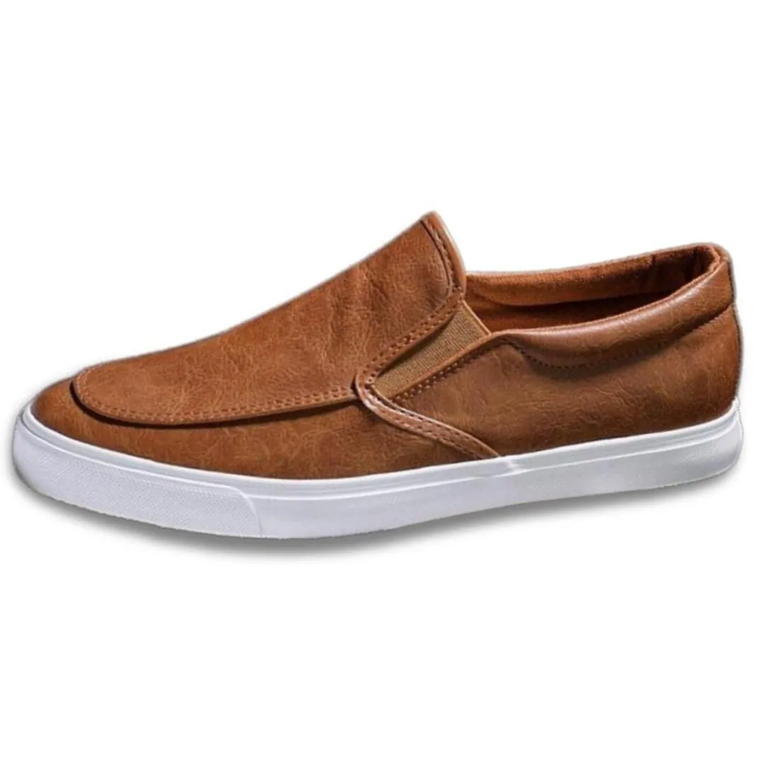 Slip On Masculino De Couro Oakland