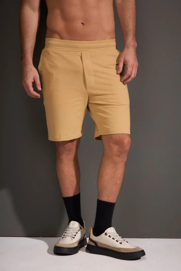 BERMUDA GUARÁ ALGODÃO - CARAMELO