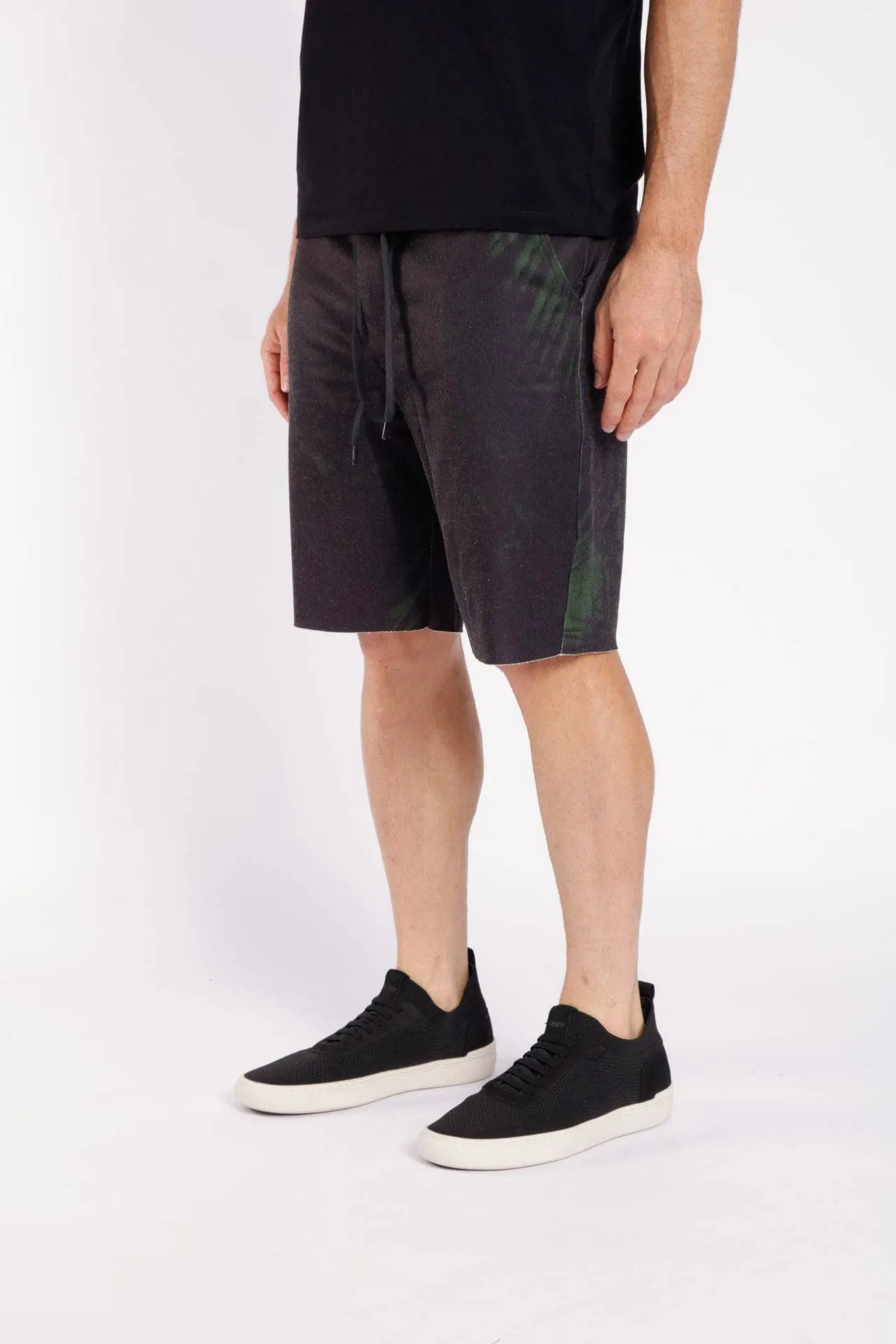 BERMUDA PALMA - PRETO