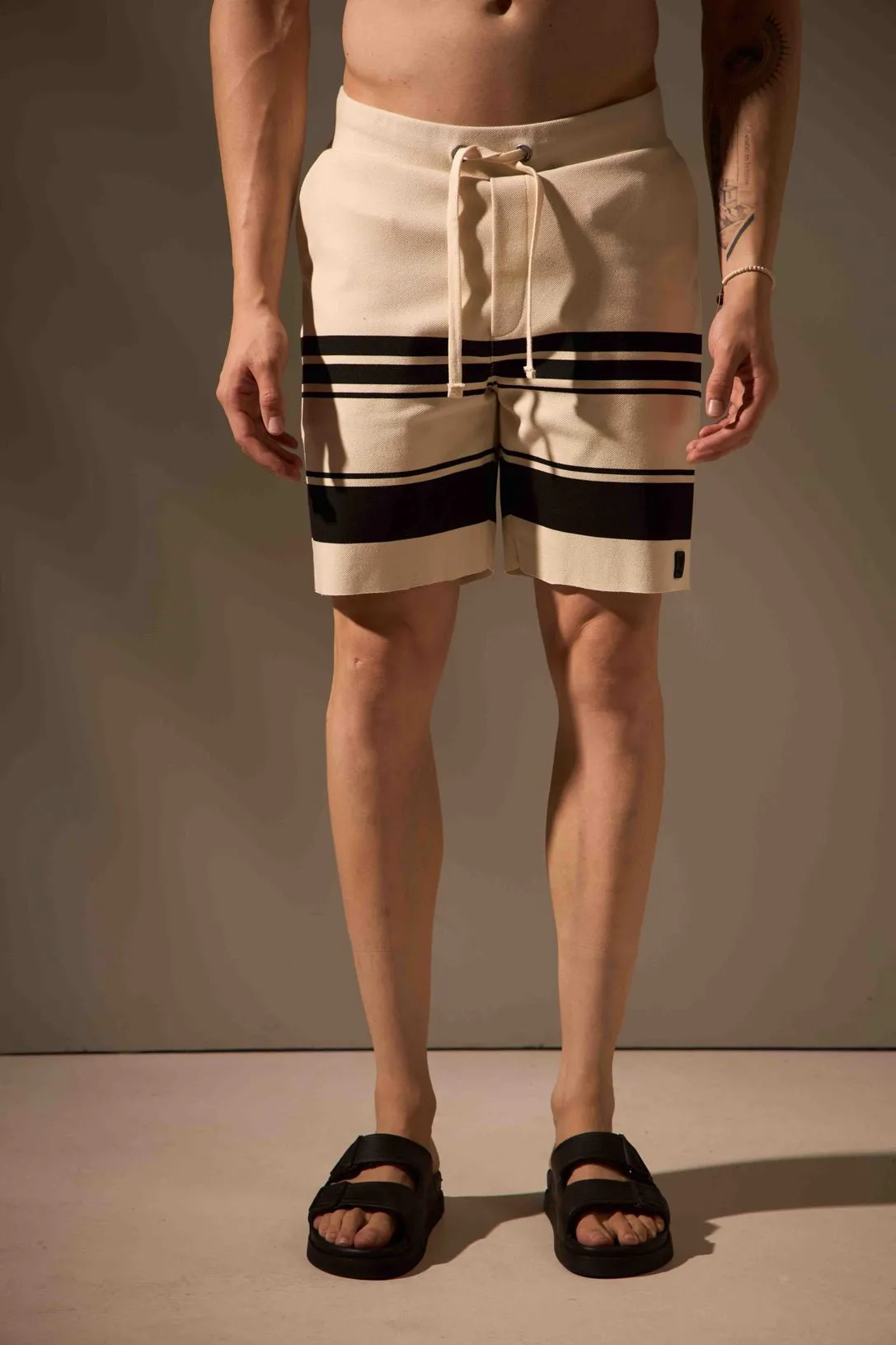 BERMUDA TERRA ALGODÃO - OFF WHITE