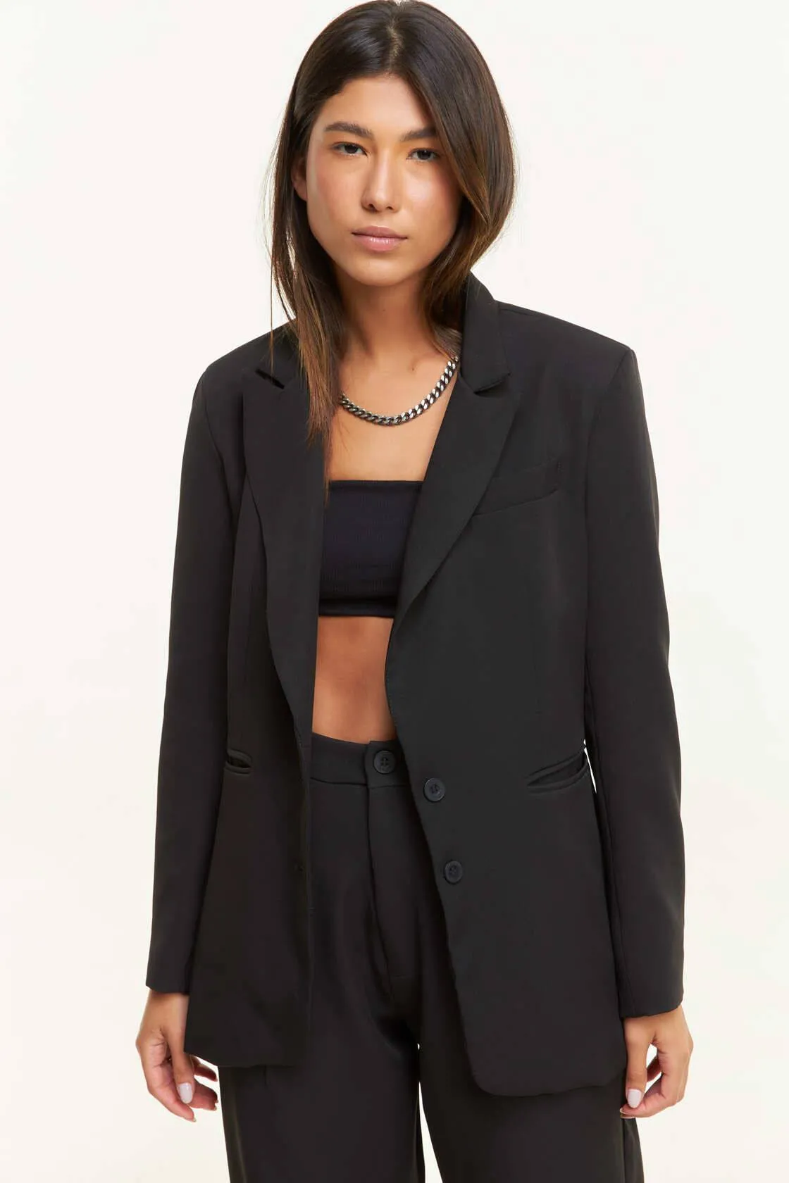 BLAZER ALFAIATARIA - PRETO