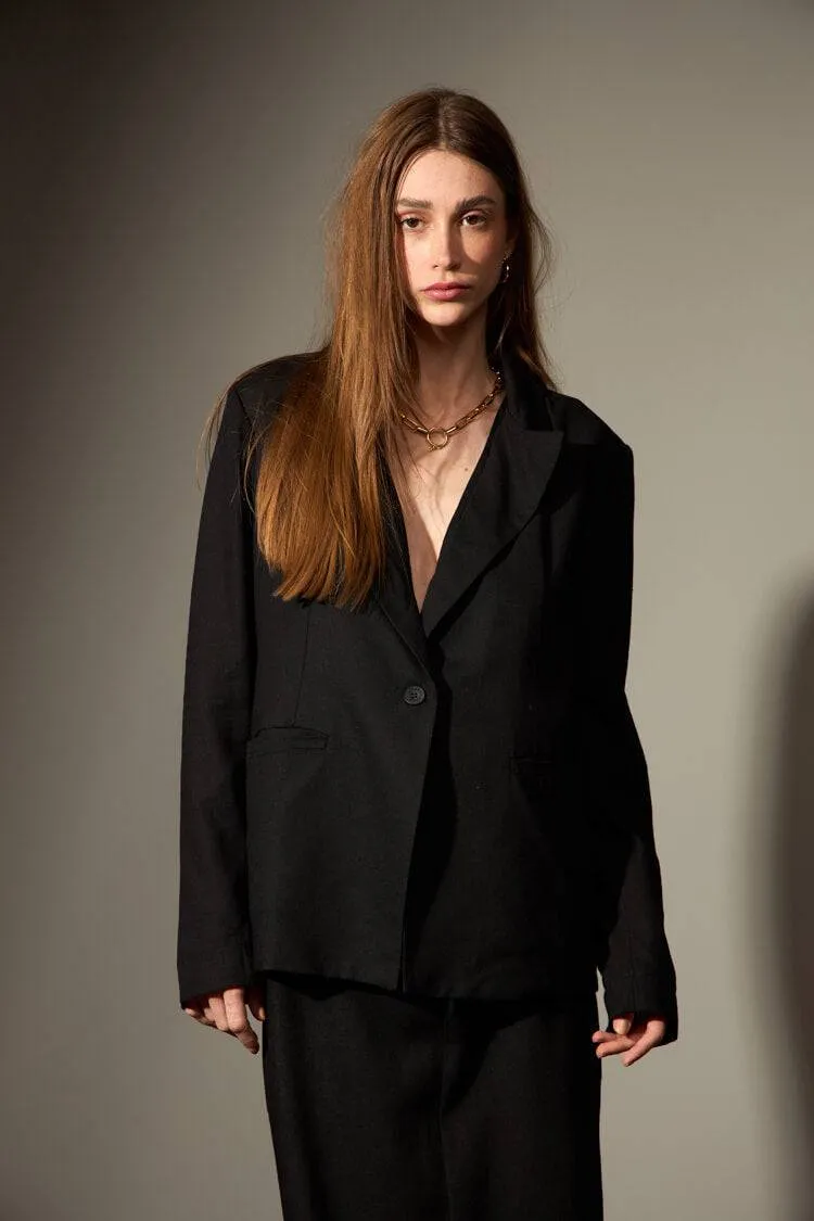 BLAZER ARENITO - PRETO