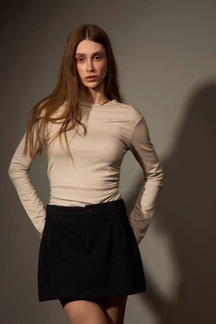 BLUSA ANDORINHAS - CINZA