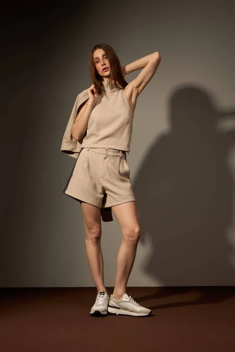 BLUSA QUARTZO - CINZA