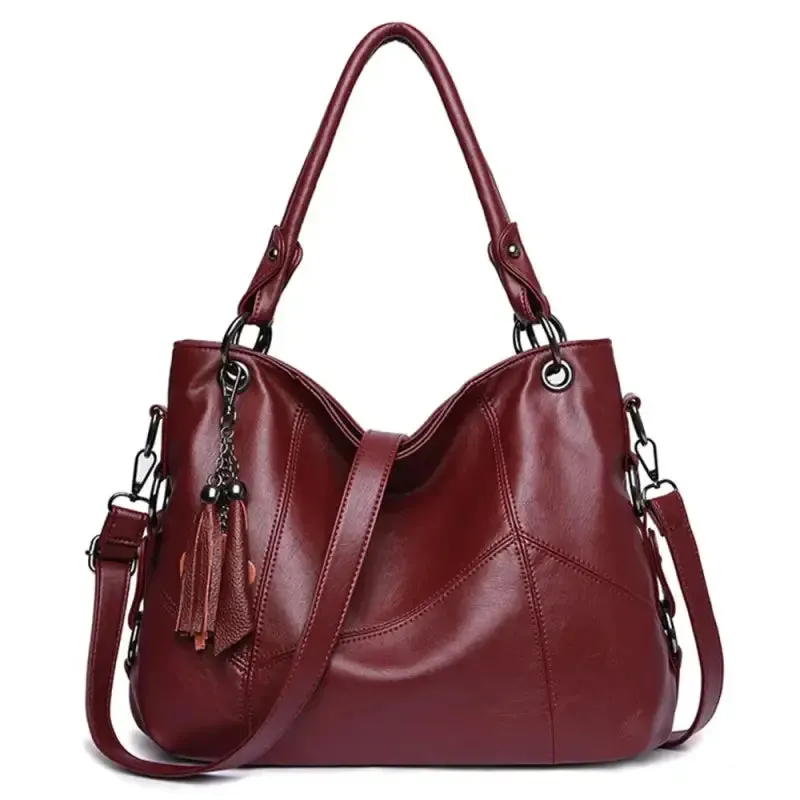 Bolsa Feminina Transversal de Couro