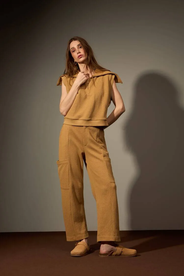 CALÇA CAVERNAS - CARAMELO