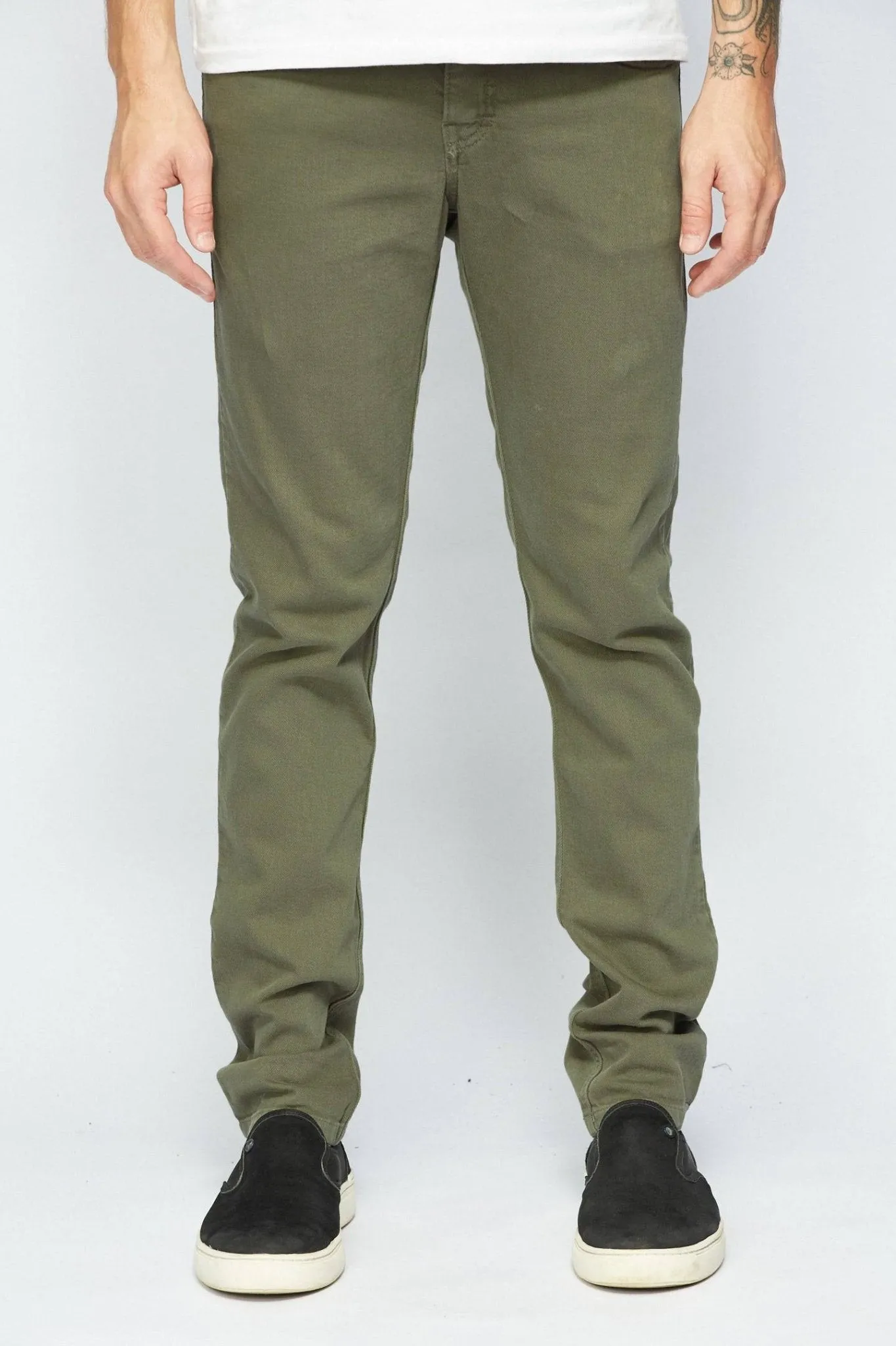 CALÇA COR - VERDE OLIVA