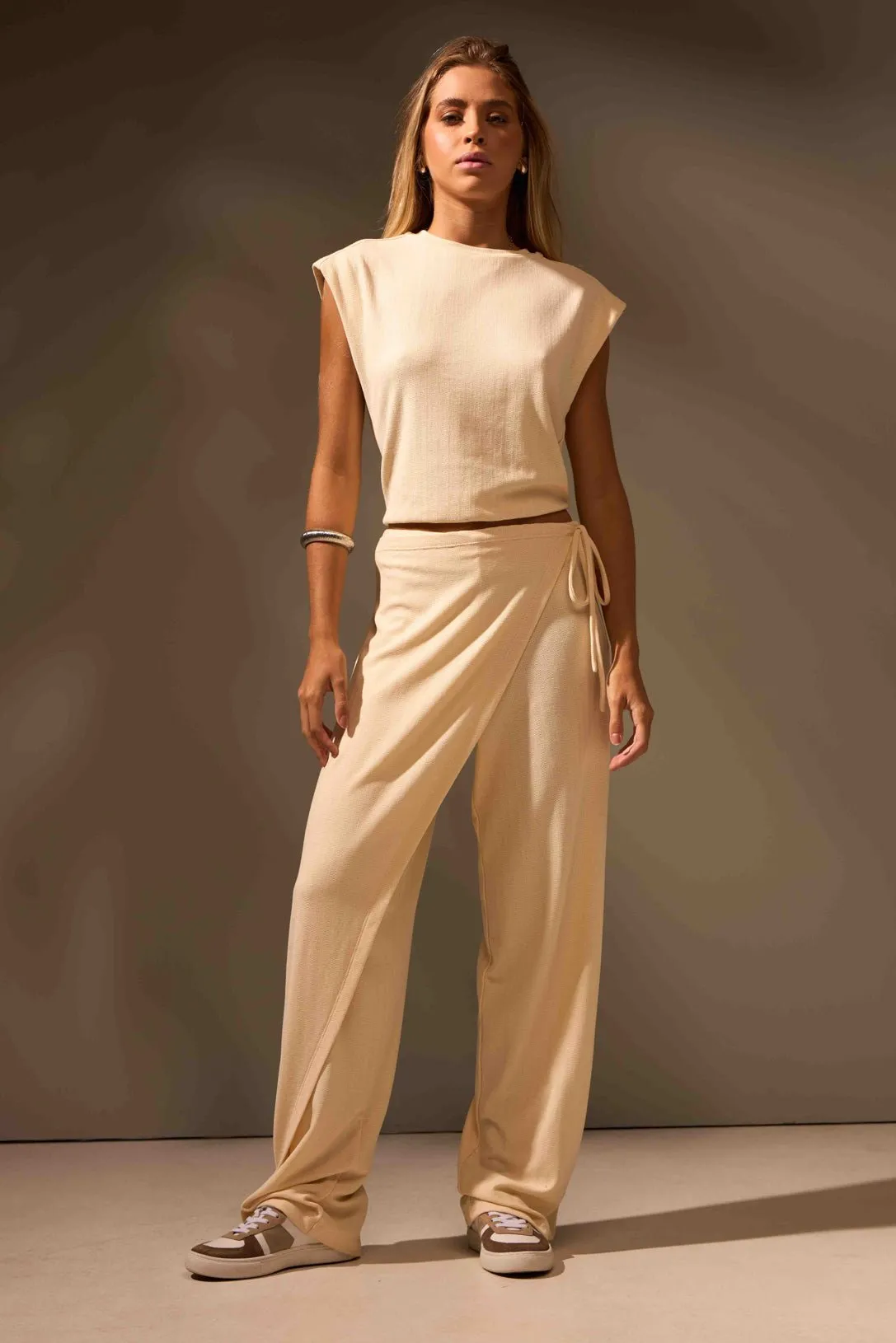 CALÇA EQUILÍBRIO ALGODÃO - OFF WHITE