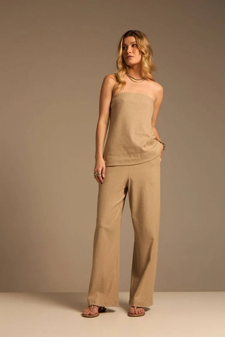 CALÇA ITACOA - PALHA