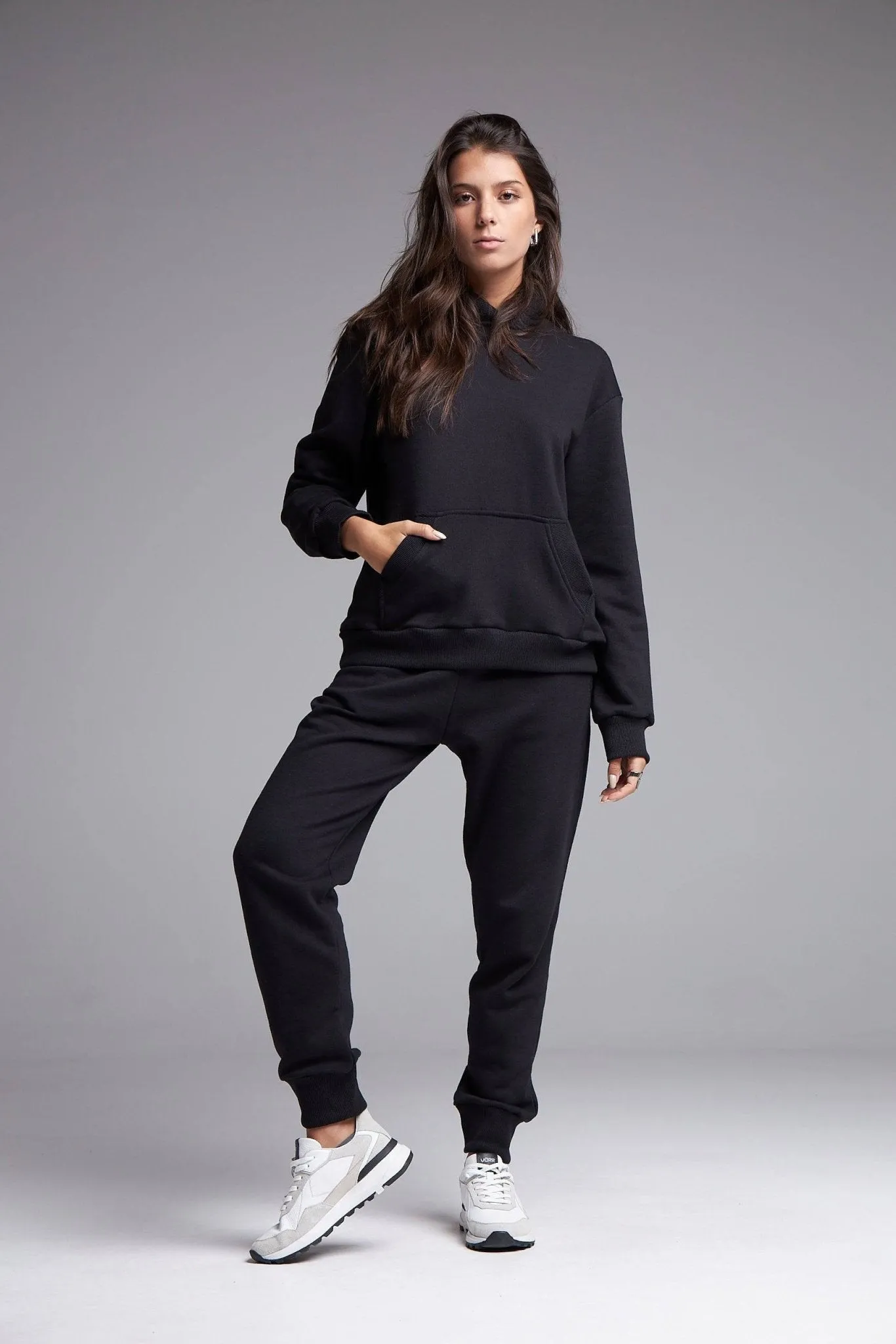 CALÇA MOLETOM ENDORFINA - PRETO