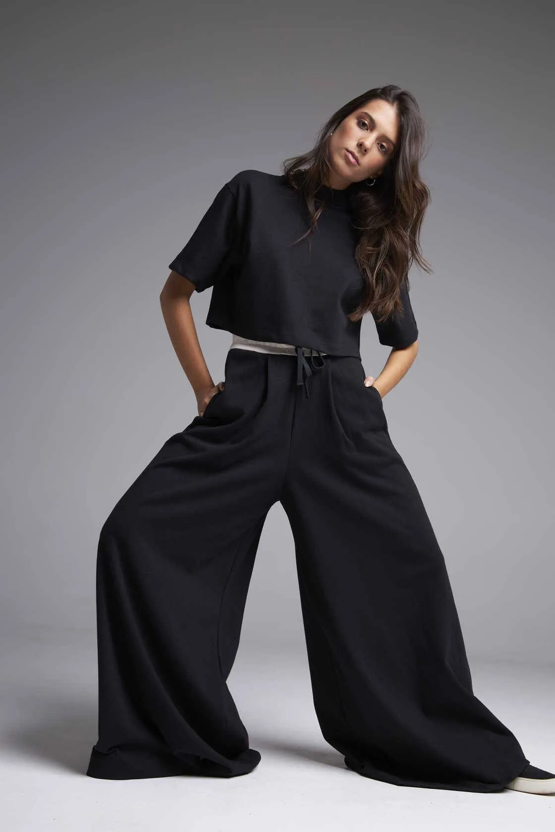 CALÇA PANTALONA HARMONIA - PRETO