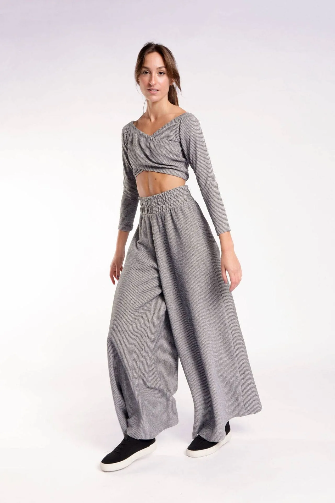 CALÇA PANTALONA JACQUARD