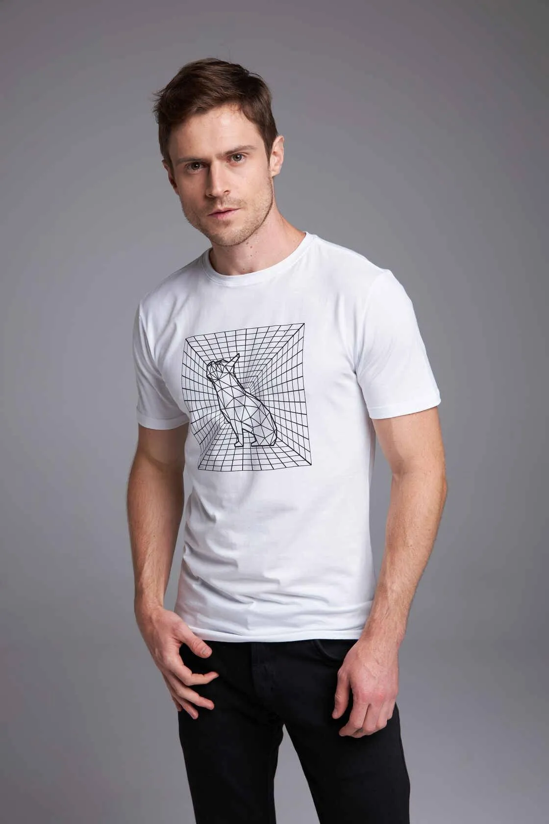 CAMISETA 3D - BRANCO